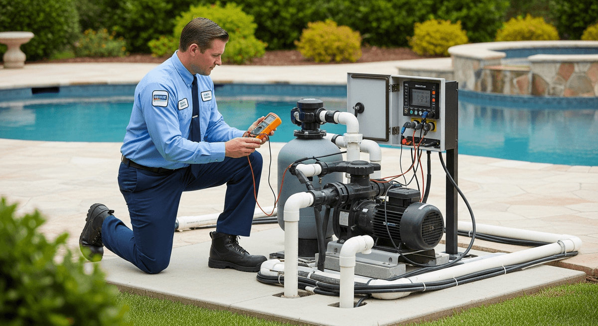 Pool equipment management