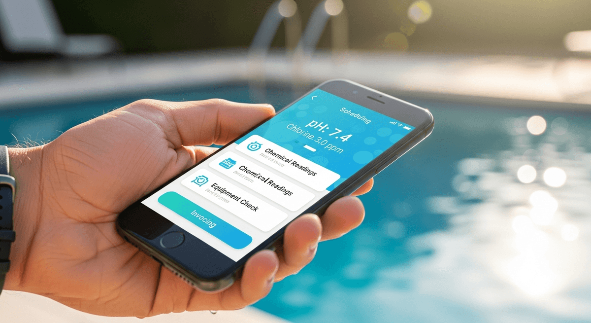 Pool Launchpad AI tools on mobile